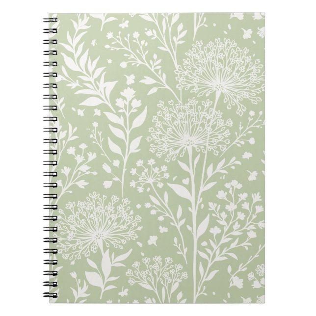 Cuaderno Diente de León Suave Neutral - Oliva Suave (Frente)