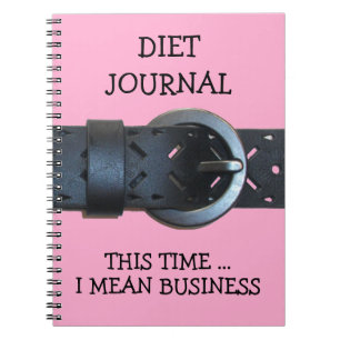 Cuaderno Diet Journal, Esta Vez Me Refiero A La Imagen Del