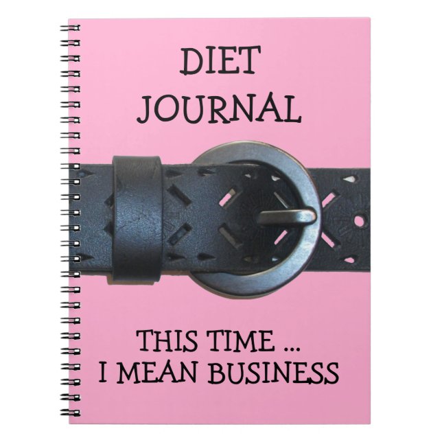 Cuaderno Diet Journal, Esta Vez Me Refiero A La Imagen Del  (Frente)