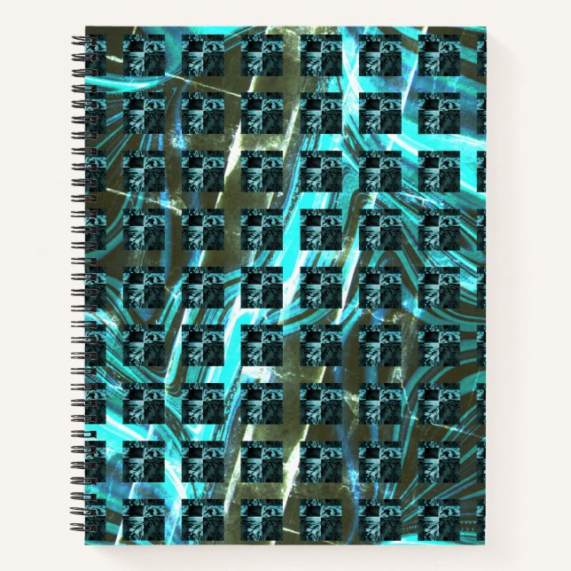 Cuaderno Different chess, squares or image under grid? (Anverso)