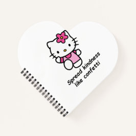 Cuaderno Difunde amabilidad como confeti