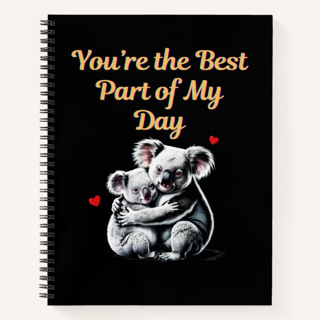 Cuaderno Difundir el 🐨 de amor 💖 (Anverso)