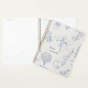 Cuaderno Digital Floral – “Cree en Ti Mismo”