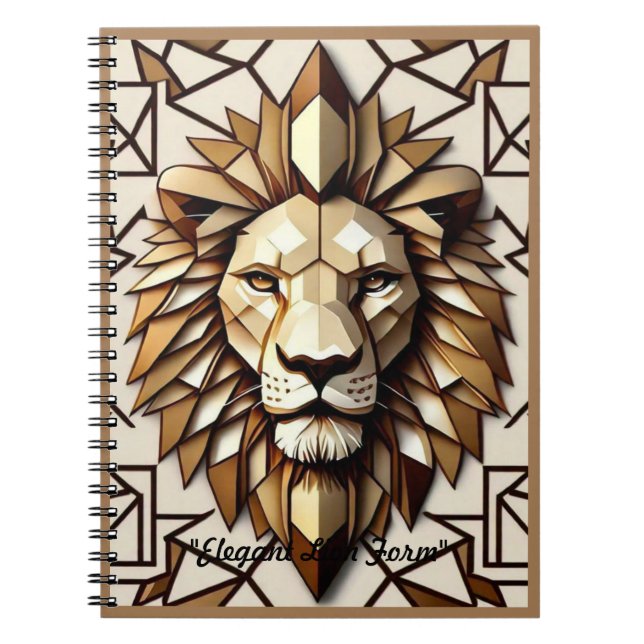 Cuaderno "Dignidad del león" (Frente)
