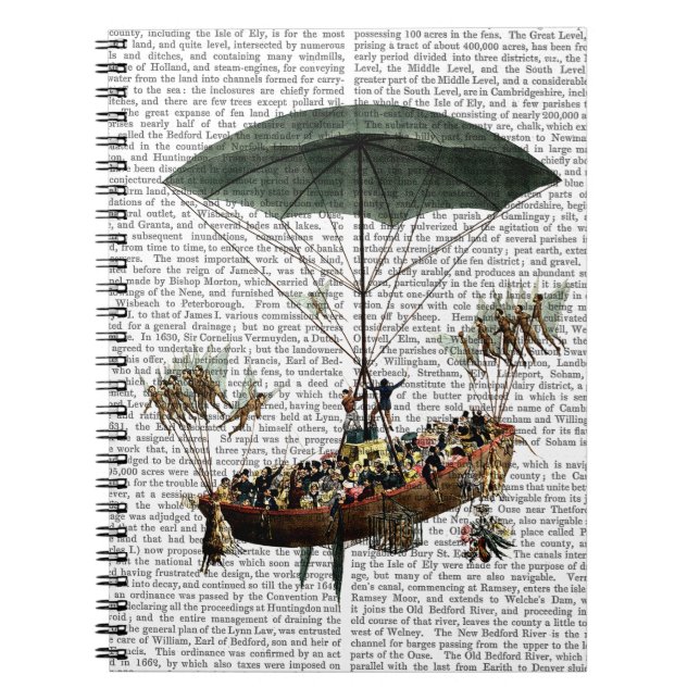 Cuaderno Diligenza Y Criaturas Voladoras (Frente)