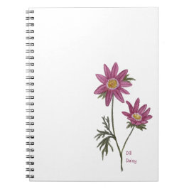 Cuaderno Dill Daisy Personalizado Notebook