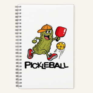 Cuaderno Dill funny jugando pickleball 