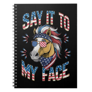 Cuaderno Dilo A Mi Cara Gracioso Caballo