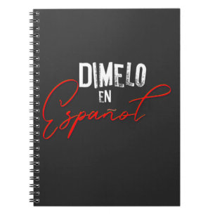 Cuaderno Dimelo En Espanol Profesor Bilingüe Español y