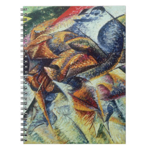 Cuaderno Dinamismo de un ciclista (ciclista de Dinamismo di