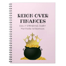 Dinero DIARIO personalizado de GASTO diario