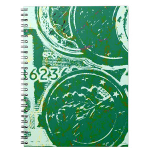 Cuaderno Dinero verde