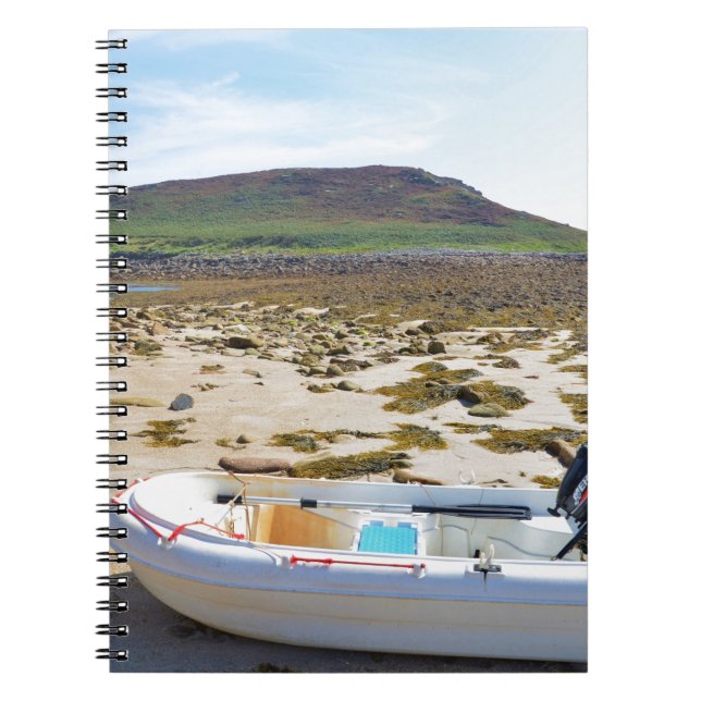 Cuaderno Dinghy en la playa (Frente)