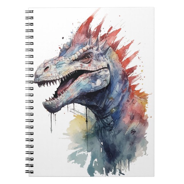 Cuaderno Dino color (Frente)
