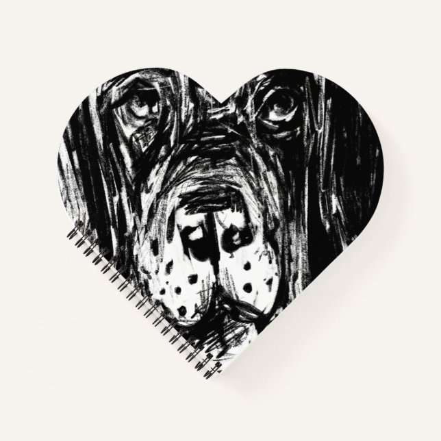 Cuaderno Dino el gran danés (Anverso)