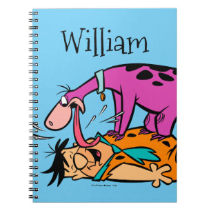 Cuaderno Dino Licking Fred Flintstone