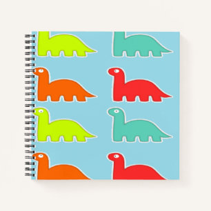 Cuaderno Dinos en azul