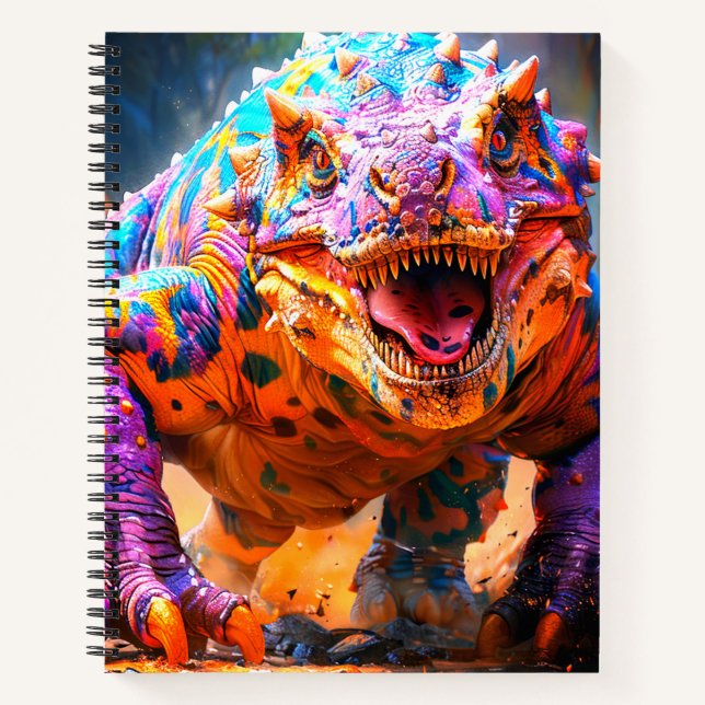 Cuaderno DInosaur (Anverso)