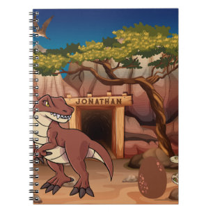 Cuaderno Dinosaur genial Personalizado cartoon para niños