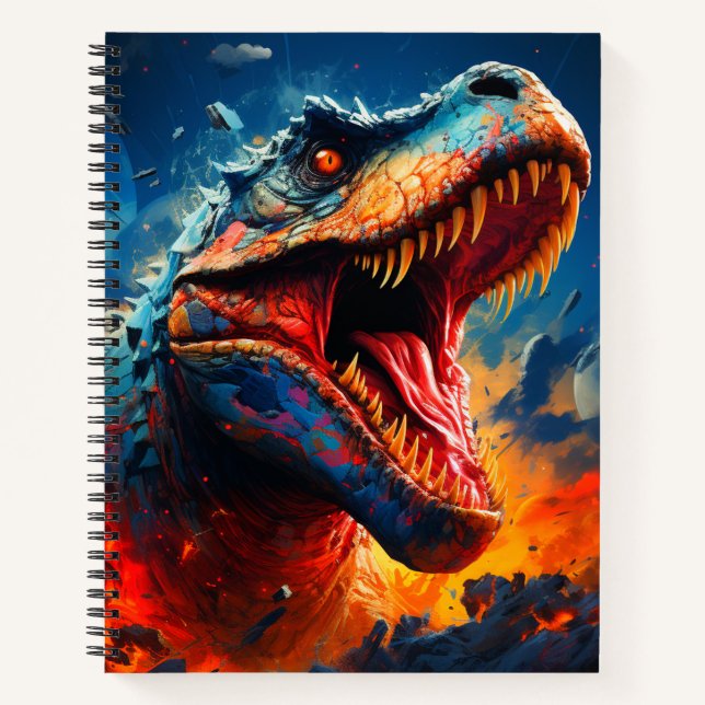 Cuaderno Dinosaurio (Anverso)