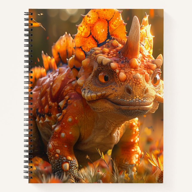 Cuaderno Dinosaurio (Anverso)