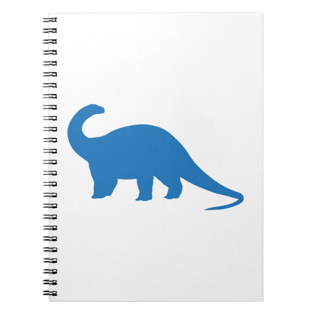 Cuaderno Dinosaurio azul (Frente)