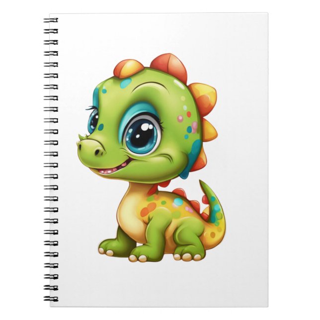 Cuaderno dinosaurio bebé (Frente)