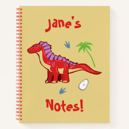 Cuaderno Dinosaurio Bebé Amargasauro