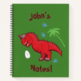 Cuaderno Dinosaurio Bebé Carnotaurus