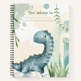 Cuaderno Dinosaurio Boy/Chica