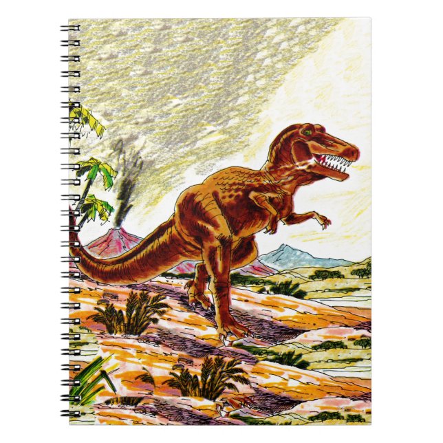 Cuaderno Dinosaurio de Rex del Tyrannosaurus (Frente)