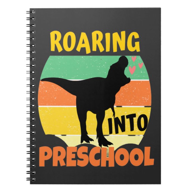 CUADERNO DINOSAURIO GENIAL - RUGIENDO EN PREESCOLAR (Frente)