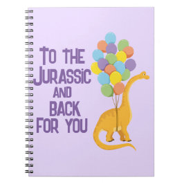 Cuaderno Dinosaurio infantil Valentina regalo escolar morad