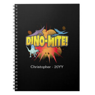 Cuaderno Dinosaurio Lover Dinamita Dino-mite Pun
