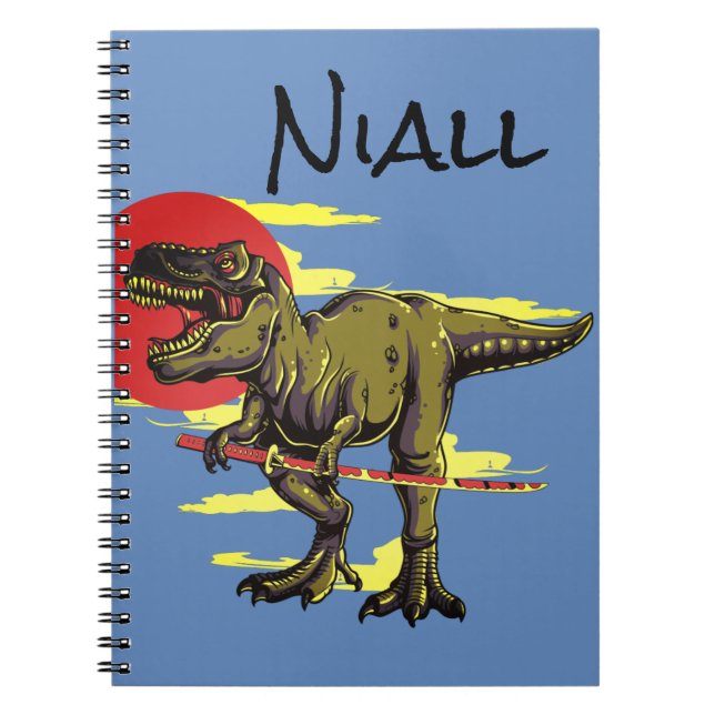 Cuaderno Dinosaurio moderno (Frente)