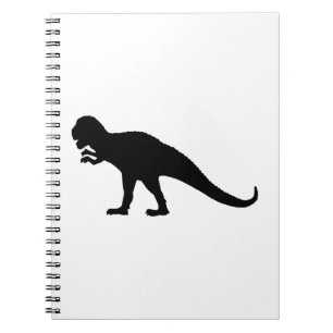 Cuaderno Dinosaurio negro