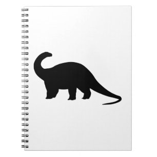 Cuaderno Dinosaurio negro