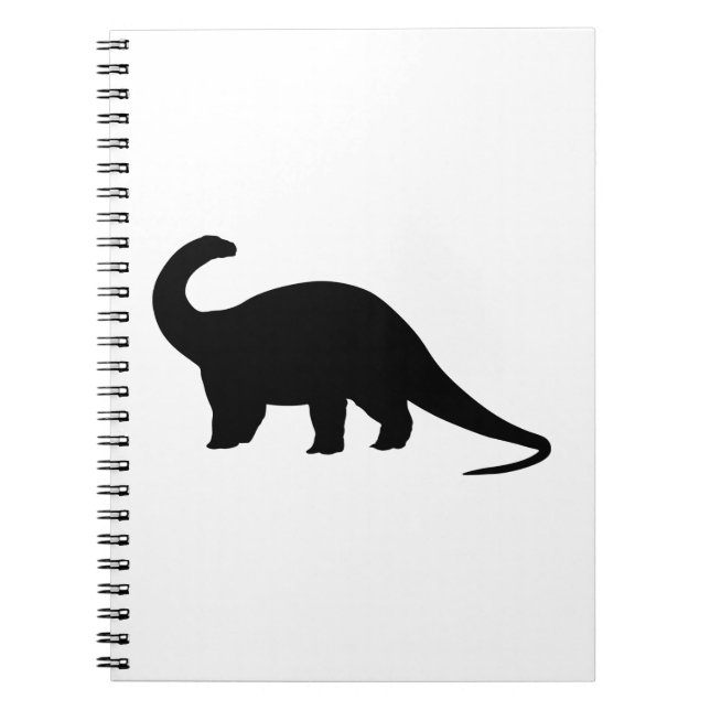 Cuaderno Dinosaurio negro (Frente)