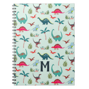 Cuaderno Dinosaurio niños lindos estampado total
