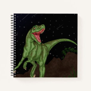 Cuaderno Dinosaurio - Noche prehistórica