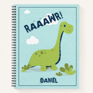 Cuaderno Dinosaurio personalizado
