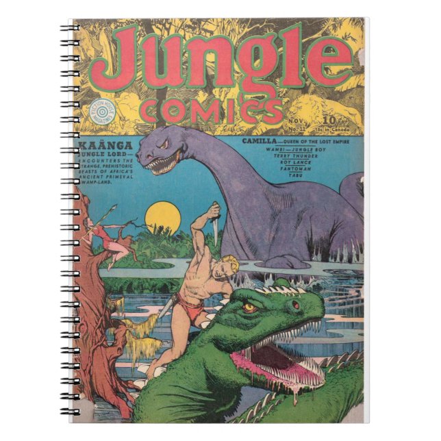 Cuaderno Dinosaurio - Reinas del Imperio Perdido - Niño de  (Frente)
