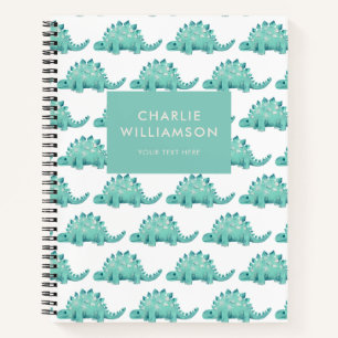 Cuaderno Dinosaurio Stegosaurus Niños