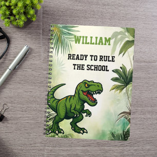 Cuaderno Dinosaurio Tyrannosaurus Rex cita jungla