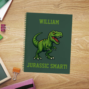 Cuaderno Dinosaurio Tyrannosaurus Rex Jurassic cita