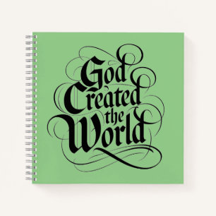 Cuaderno Dios creó el mundo