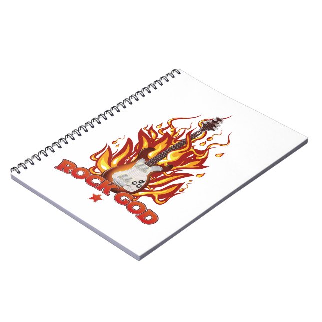 Cuaderno Dios del Rock (Lado Izquierdo)