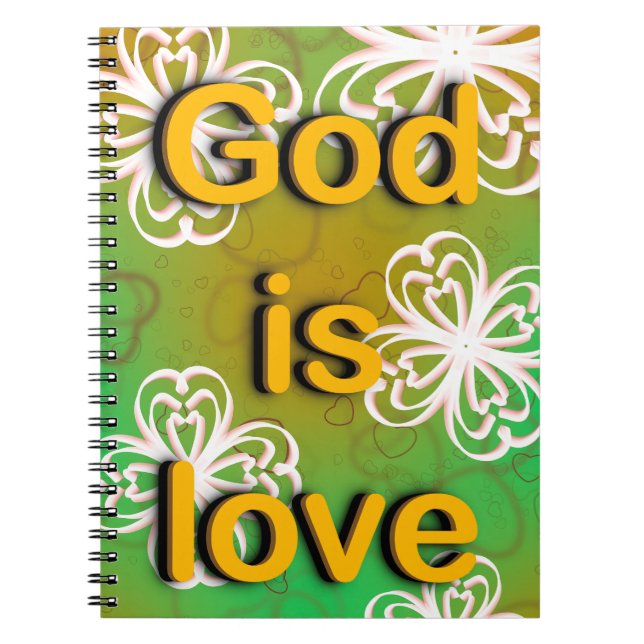 Cuaderno Dios es amor (Frente)