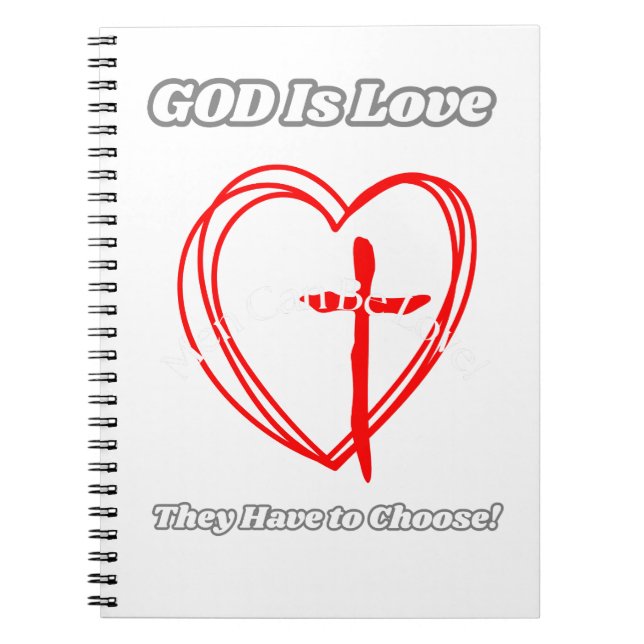 Cuaderno "Dios Es Amor". (Frente)