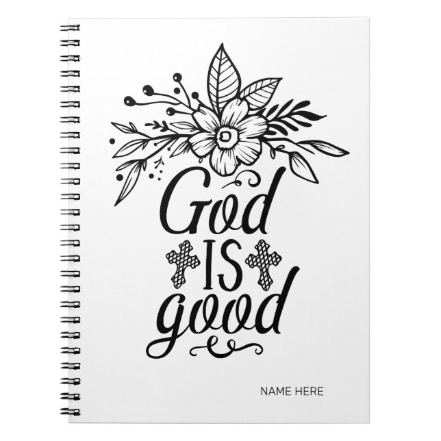 Cuaderno Dios es bueno (Frente)